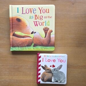 I Love You as Big as the World & Baby Touch And Feel I Love You Books